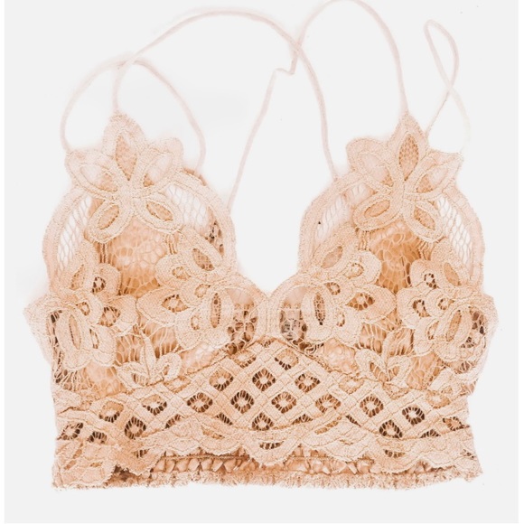 Free People Adella Bralette Nude - Picture 2 of 6